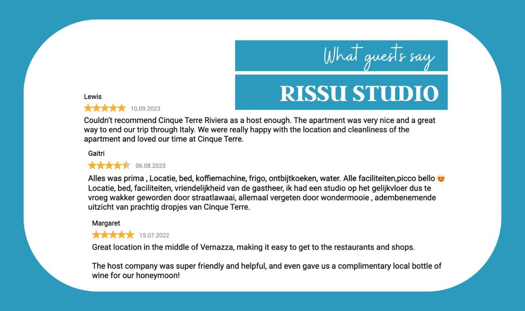 Rissu Nice Studio Vernazza Dış mekan fotoğraf