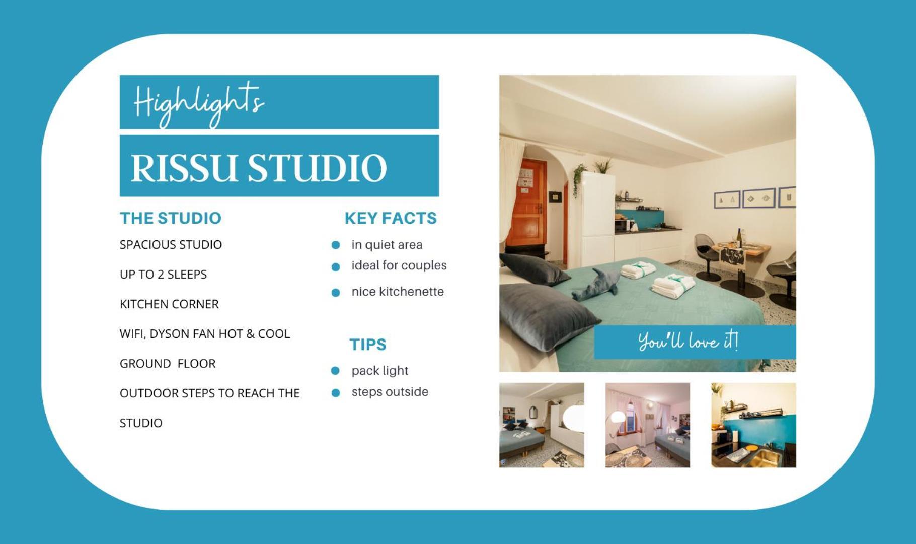 Rissu Nice Studio Vernazza Dış mekan fotoğraf